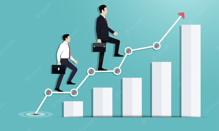 businessman-walking-up-steps-success-chart_38887-373